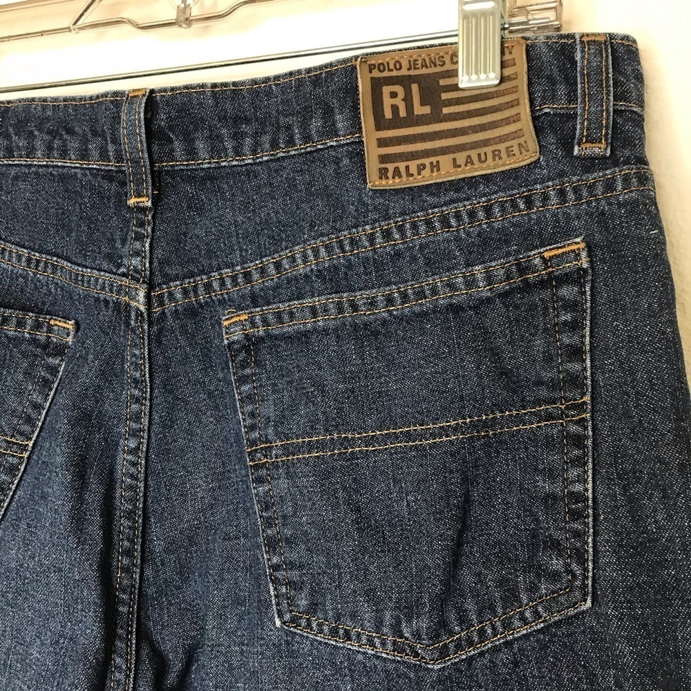 Polo Ralph Lauren vintage stovepipe crop jeans 14p - Picture 4 of 15